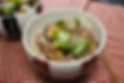 Stir fried Miso Pork and Aubergine Donburi