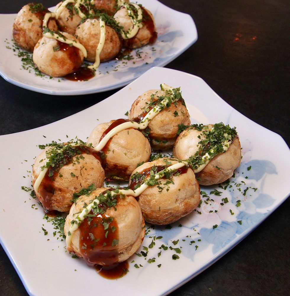 Homemade Japanese takoyaki octopus balls by kurumicooks tasty easy authentic Japanese Asian and Fusion cooking for your kitchen