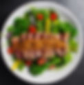 Japanese Steak Salad with Onion sauce