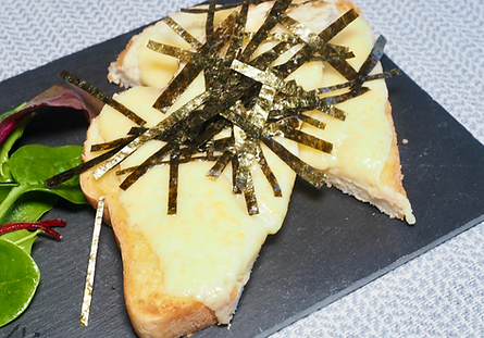 Wasabi Cheese on Toast