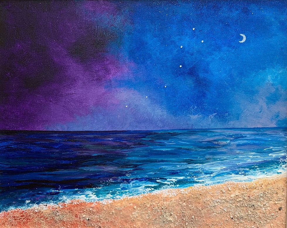 Thumbnail: Greeting Card - Starry Starry Night (Pack of 4)