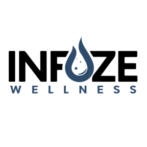 Clean, professional medical spa treatment room with neutral tones at Infuze Aesthetics & Wellness Center in Henderson