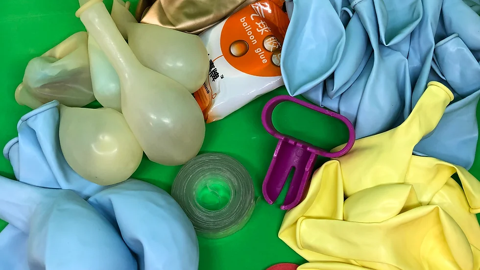Blue Balloon Garland Kit