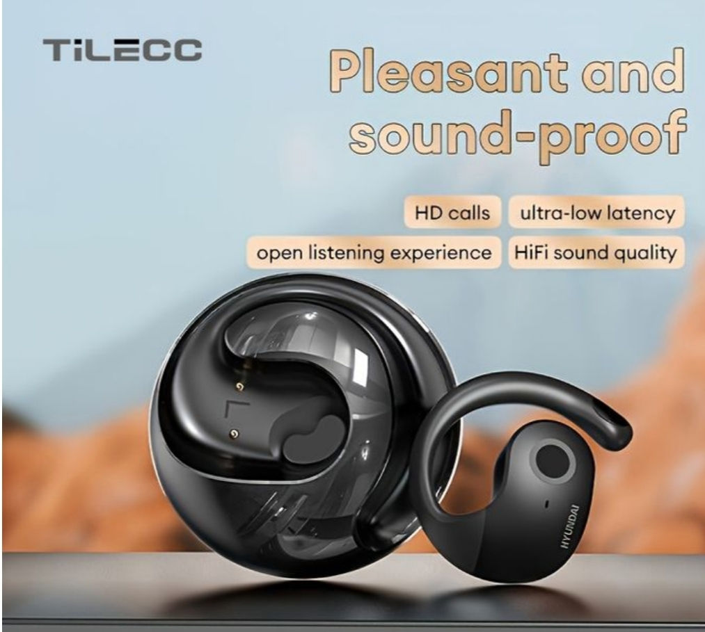 Écouteurs Bluetooth Sport TILECC avec Commandes Tactiles – Confort & Son HiFi