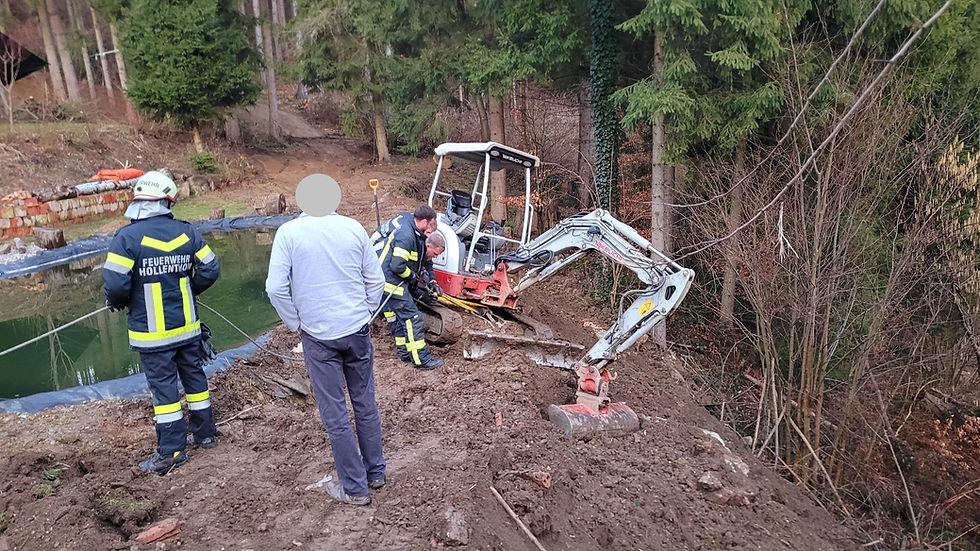 T1 Bergung Bagger
