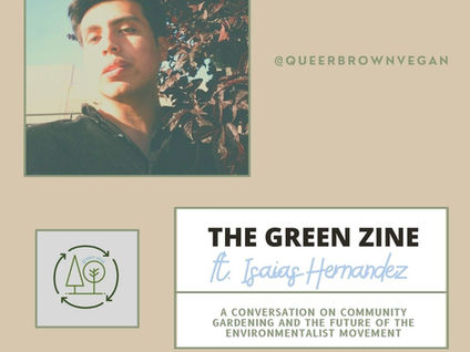 A conversation on community gardening and the future of the environmentalist movement