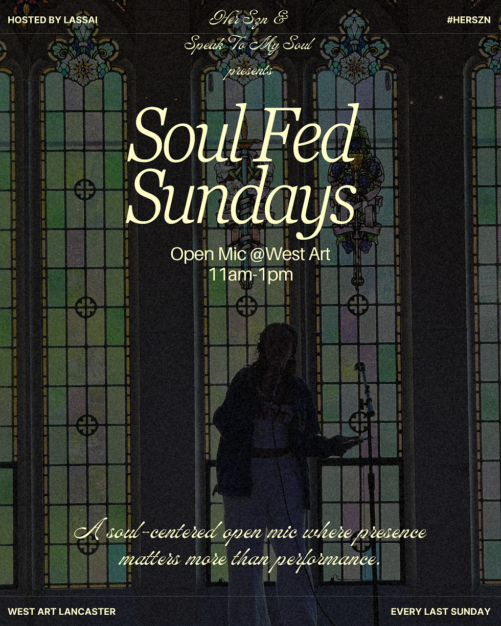 Soul Fed Sundays Open Mic 