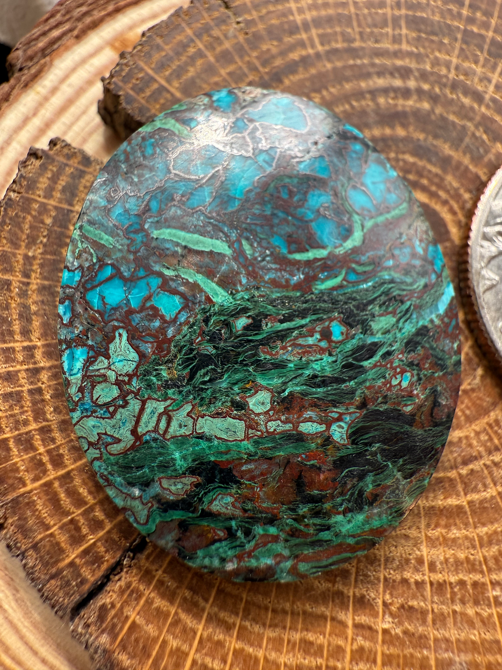 Thumbnail: Shattuckite Cabochon