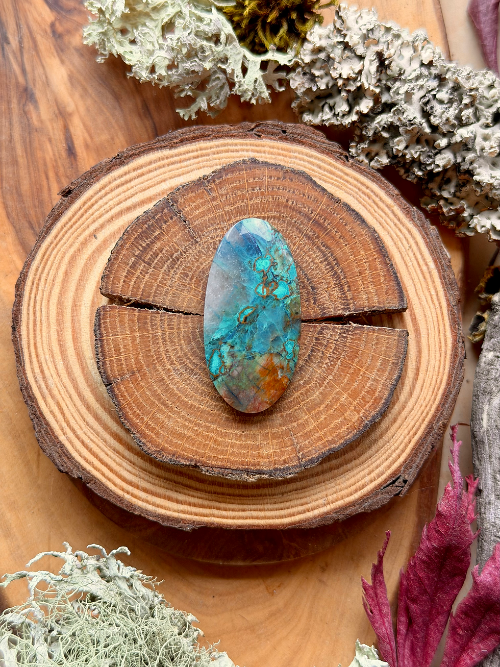 Thumbnail: Shattuckite Cabochon