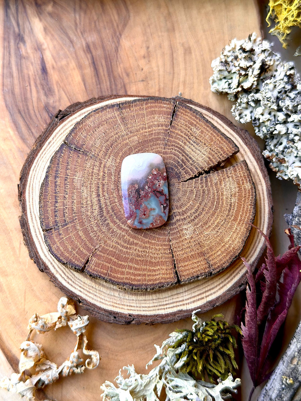 Thumbnail: Prudent Man Plume Cabochon
