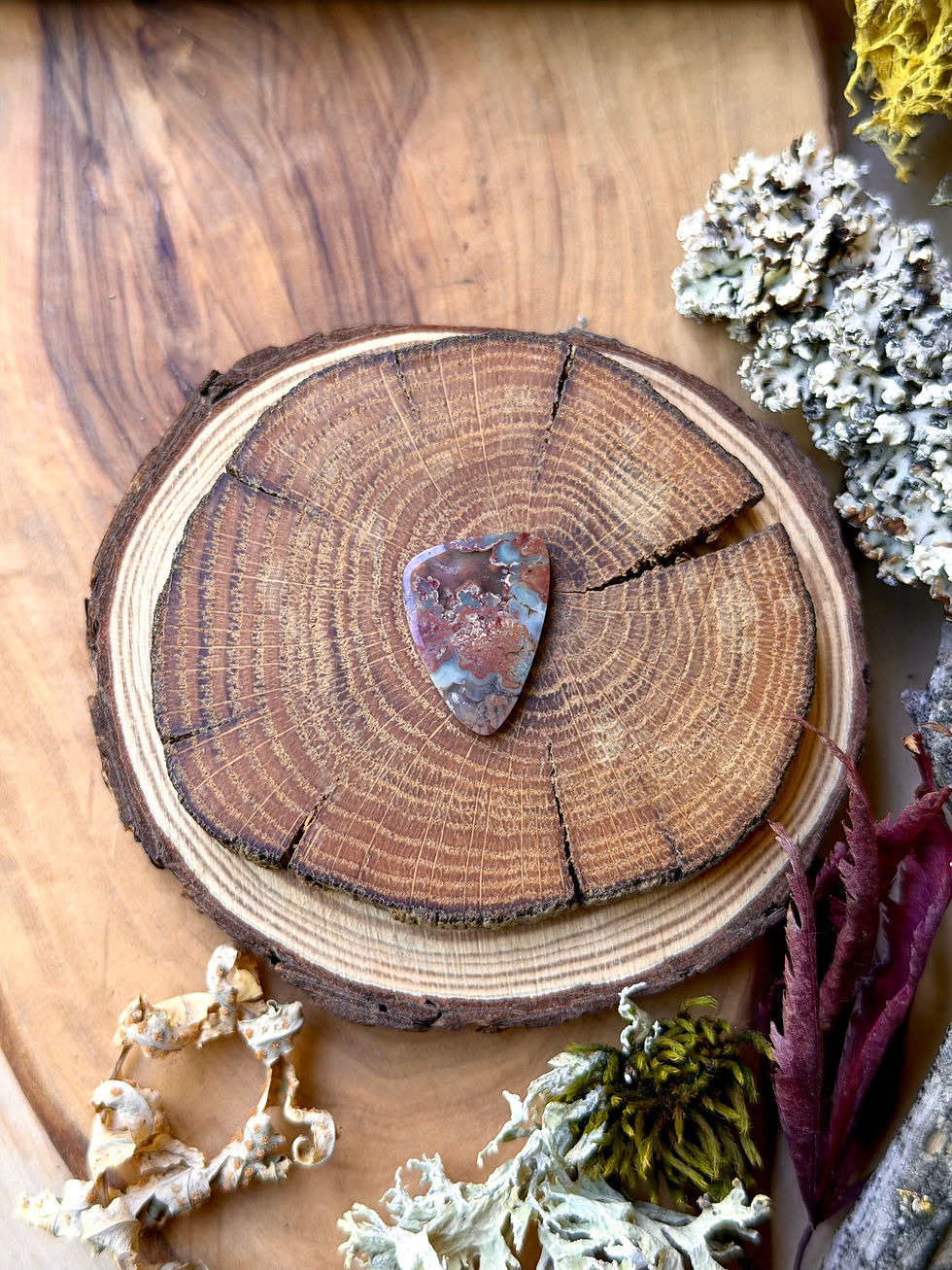 Thumbnail: Prudent Man Plume Cabochon