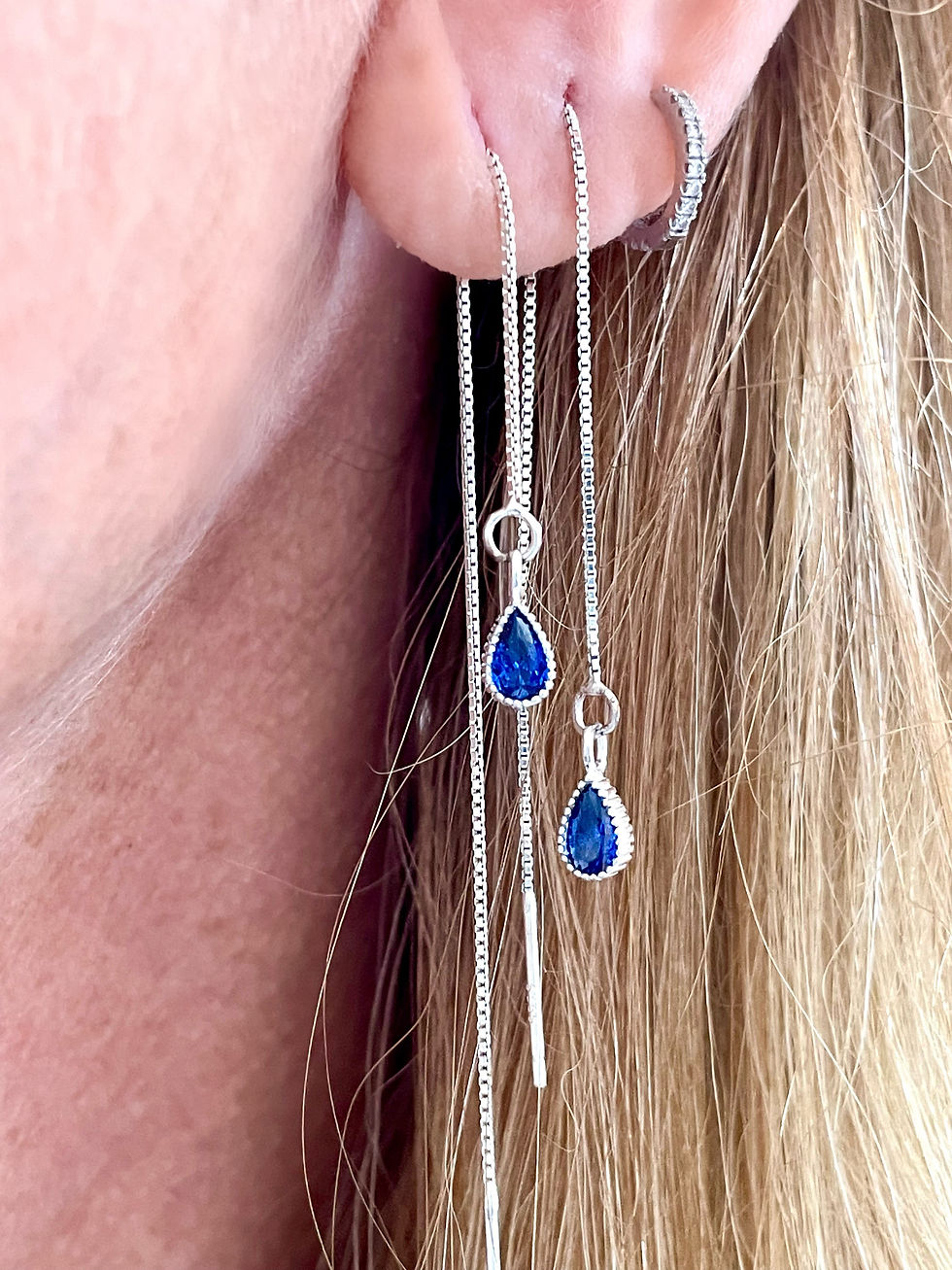 תמונה ממוזערת: עגילי שרשרת