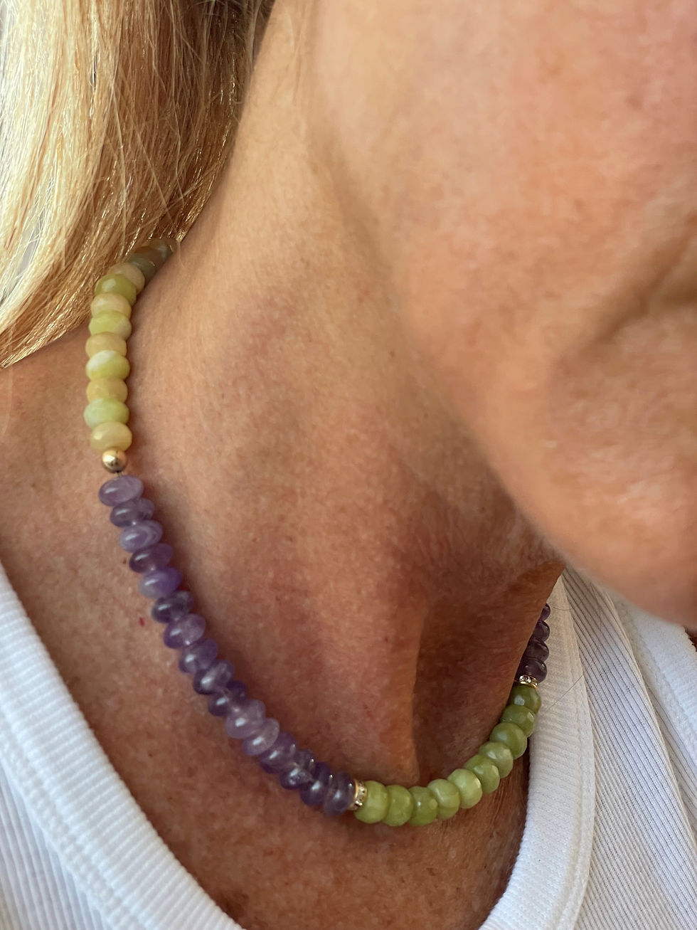 תמונה ממוזערת: שרשרת קיץ אבני חן