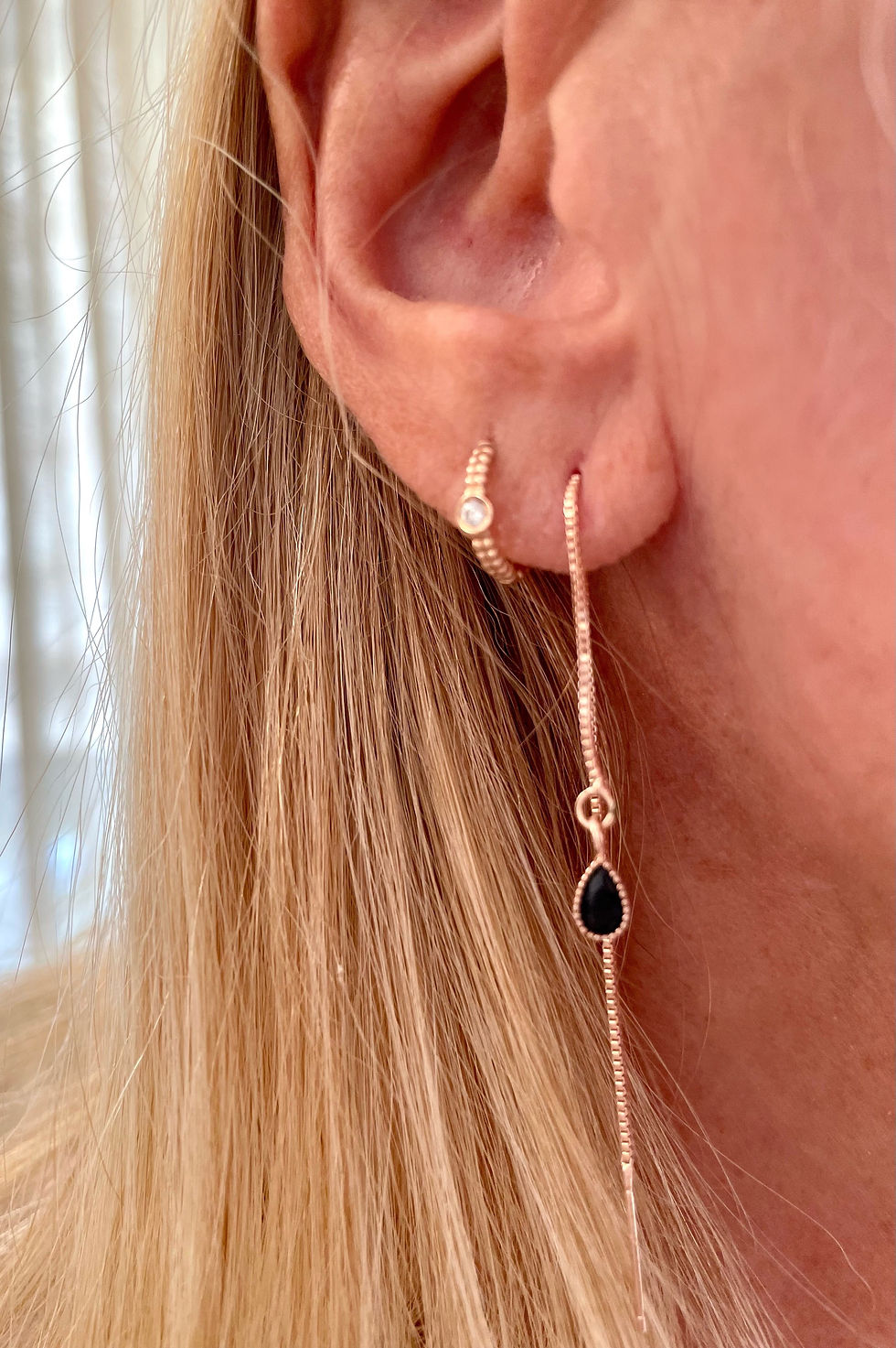 תמונה ממוזערת: עגילי שרשרת