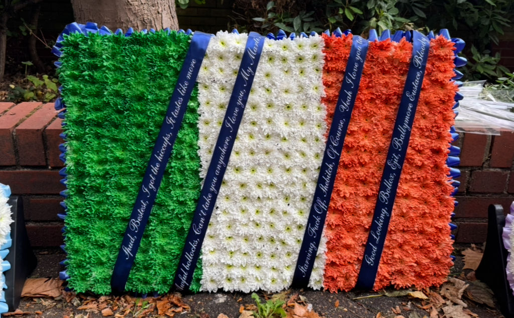 Irish Flag Tribute