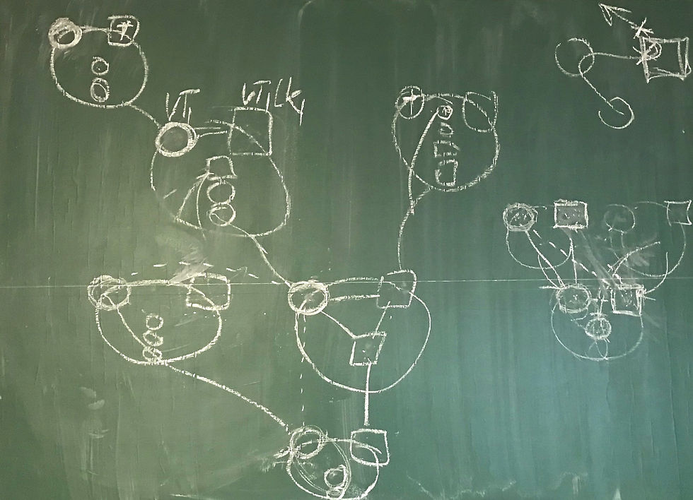 Ilustrativní obrázek. Při rodinné terapii se pokoušíme zpřehlednit vztahy v rodině