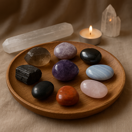 In a world that often moves faster than our spirits can comfortably keep up with, finding moments of stillness and peace become essential. Energy healers, shamans, and spiritual seekers have long understood that the Earth offers natural allies to help us stay balanced and grounded. Crystals—born from deep within the Earth—carry unique vibrational frequencies that harmonize with our energy field, helping us recalibrate, release stress, and return to our center.