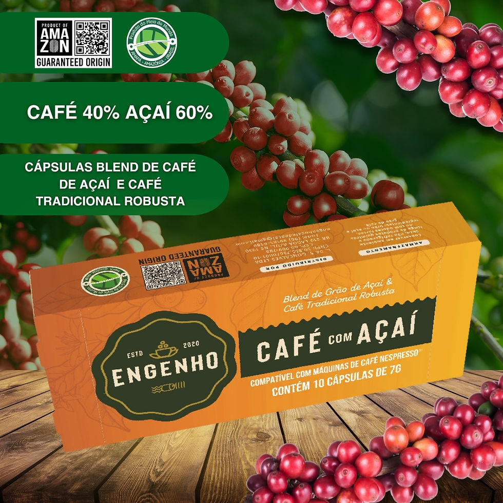 Thumbnail: Kit 6 Caixas - 10 Cápsulas Blend Café com Açaí - Compatível Nespresso