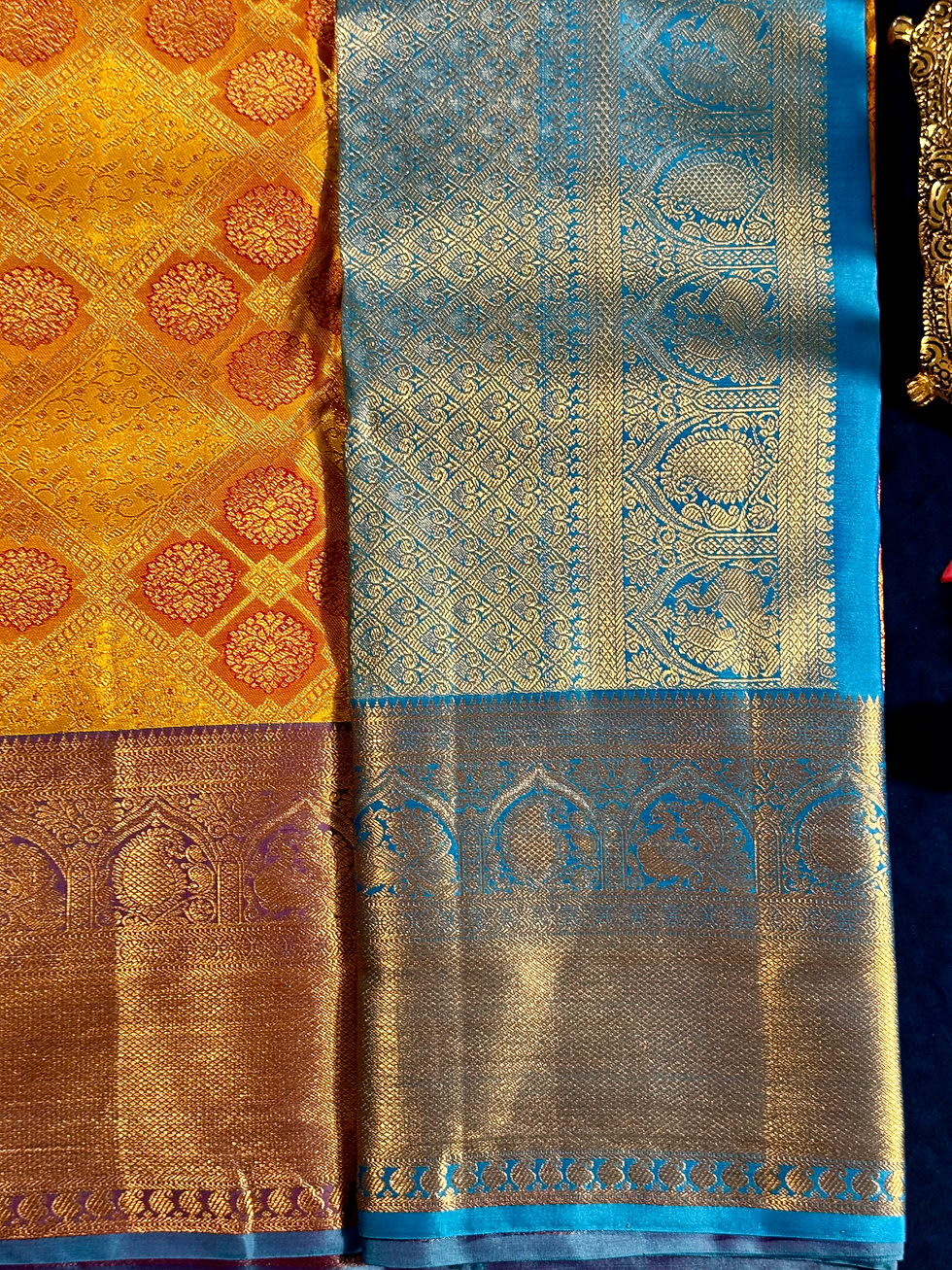 Pure Kanjivaram Sarees in USA