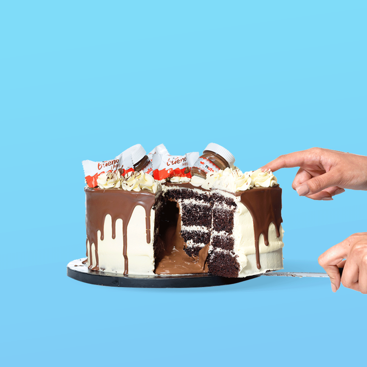 Nutella Ooze Cake