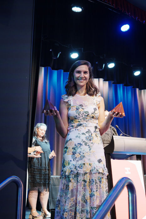 indoor award ceremony