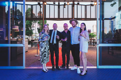 indoor award ceremony