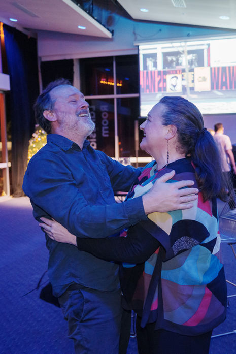 indoor award ceremony