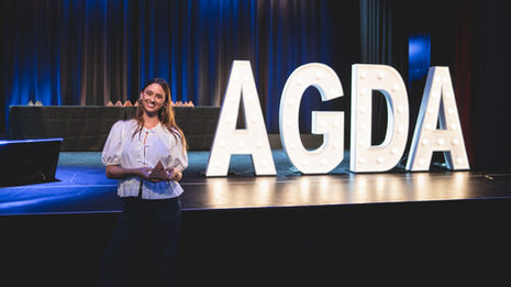 indoor award ceremony