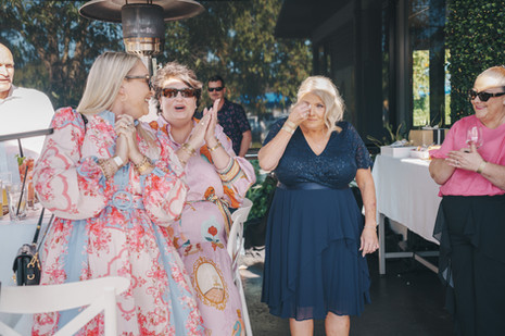 candid wedding moments at Elysium Restaurant & Bar, Victoria Point QLD