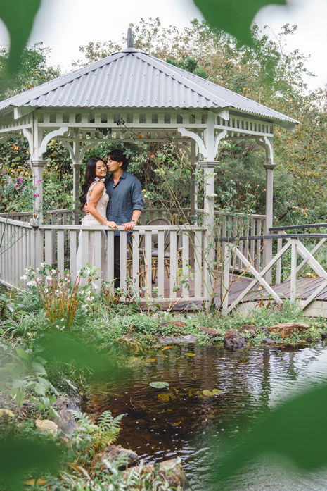 Proposal at Tamborine Mountain Flower Farm