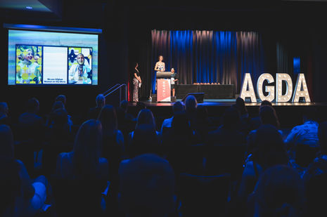 indoor award ceremony