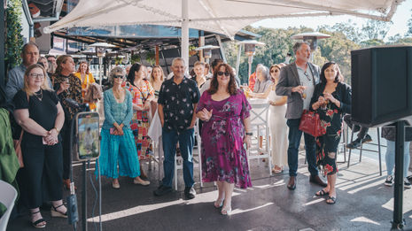 candid wedding moments at Elysium Restaurant & Bar, Victoria Point QLD