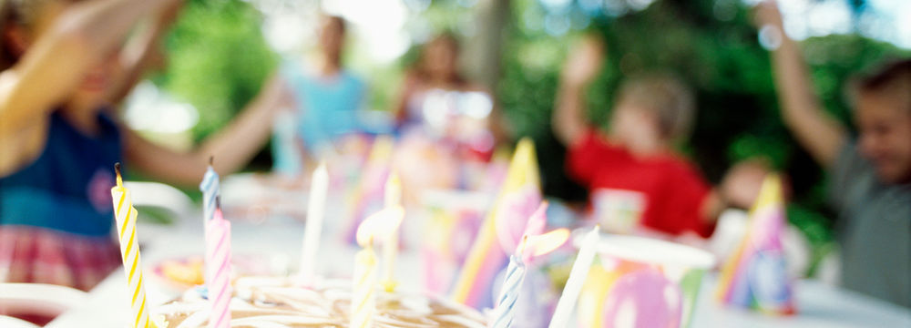 Children's Birthday Party Table