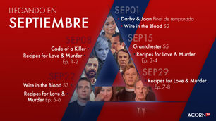 ACORN TV - SEPTIEMBRE 2022