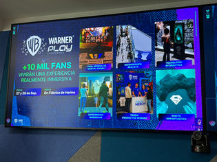 WARNER PLAY EXPERIENCE - CIUDAD DE MEXICO - SEPTIEMBRE 27 Y 28, 2025