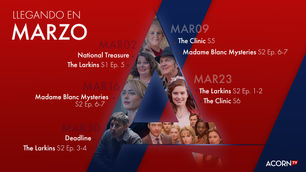 ACORN TV - ESTRENOS MARZO 2023