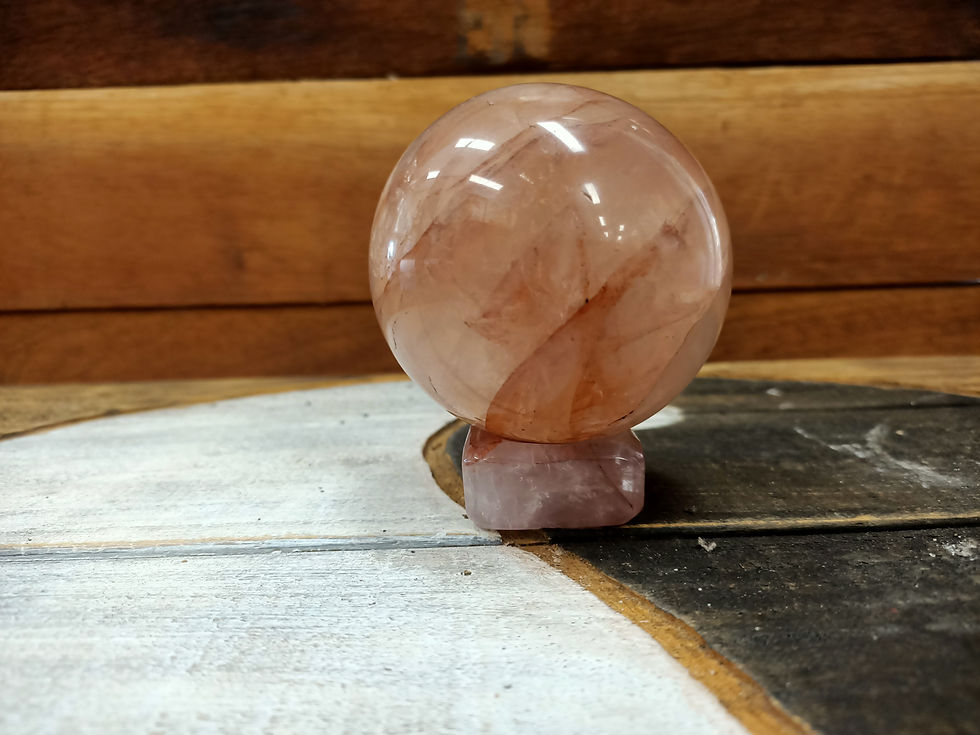 Thumbnail: Fire Quartz Sphere (70mm)