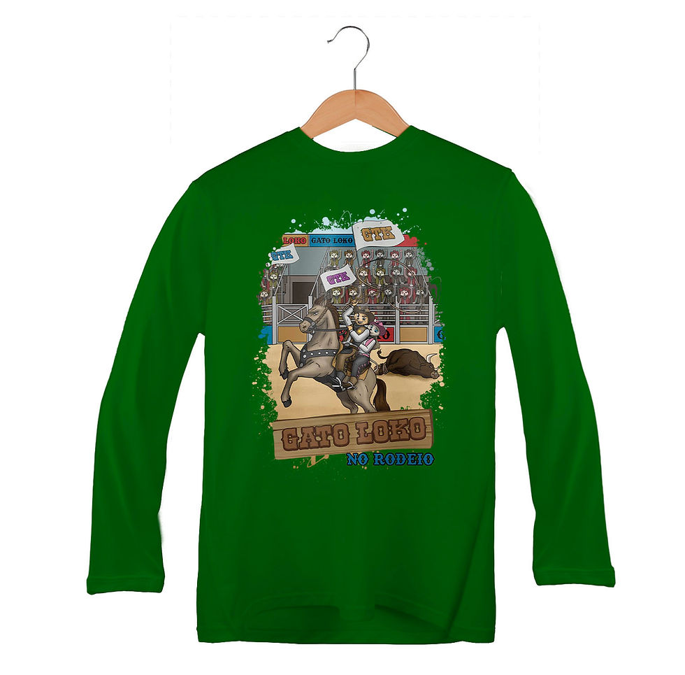 Miniatura: Camiseta Manga Longa - Rodeio