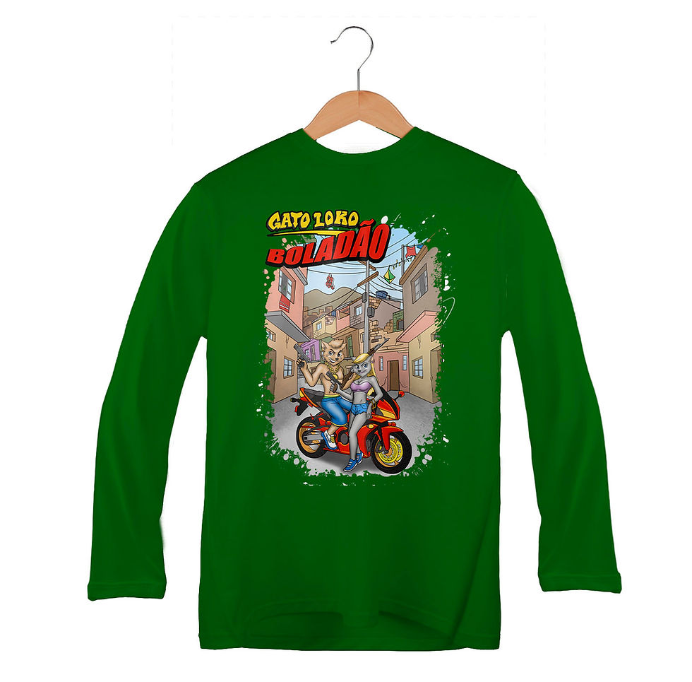 Miniatura: Camiseta Manga Longa - Boladão