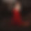 Thumbnail: Burnt orange full circle velvet skirt