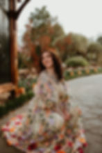 Thumbnail: Beige Botanical 3D Floral Embroidered Wedding dress 