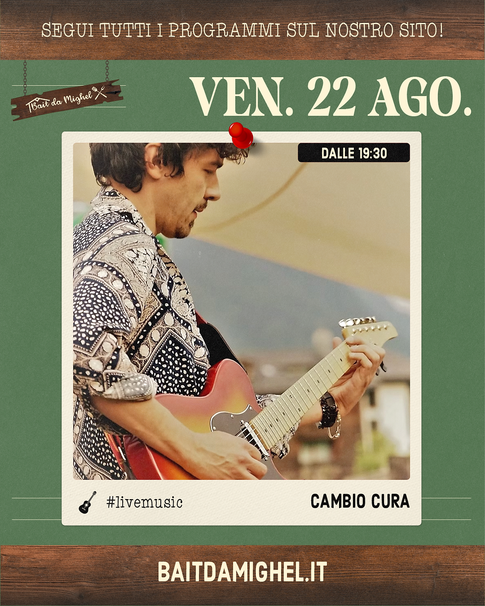 Cambio Cura Live Session - Davide Dei Cas