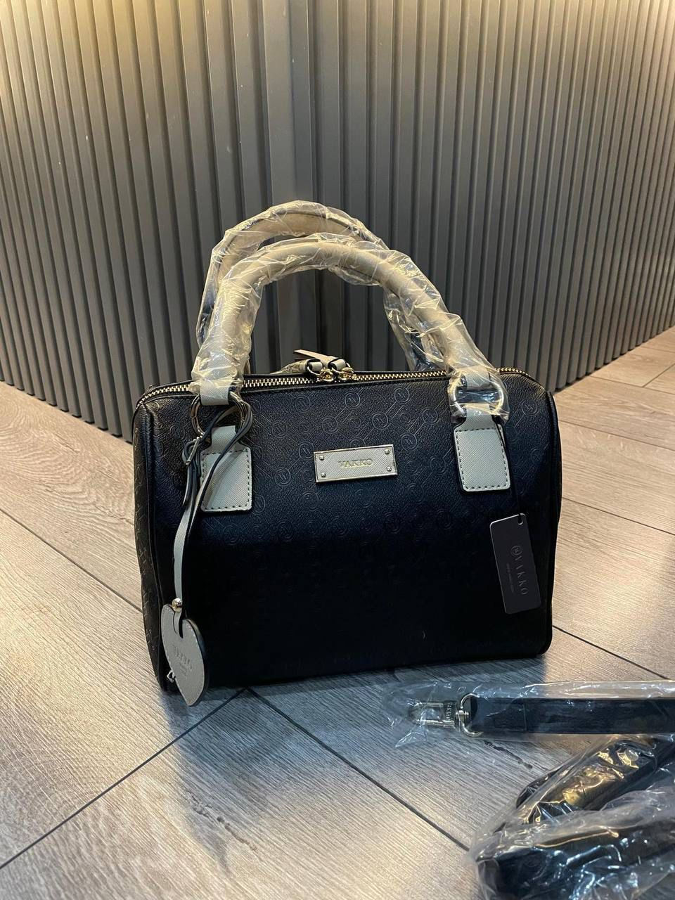 Hakiki deri Vakko Speedy model kol çantası