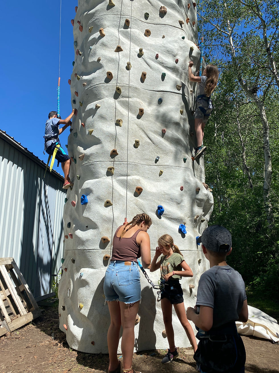 Climbing Wall - All Camps