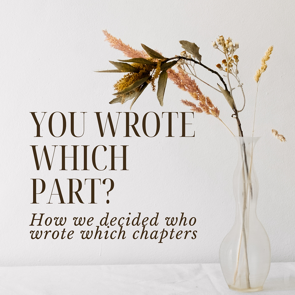 How We Coauthored as Sisters