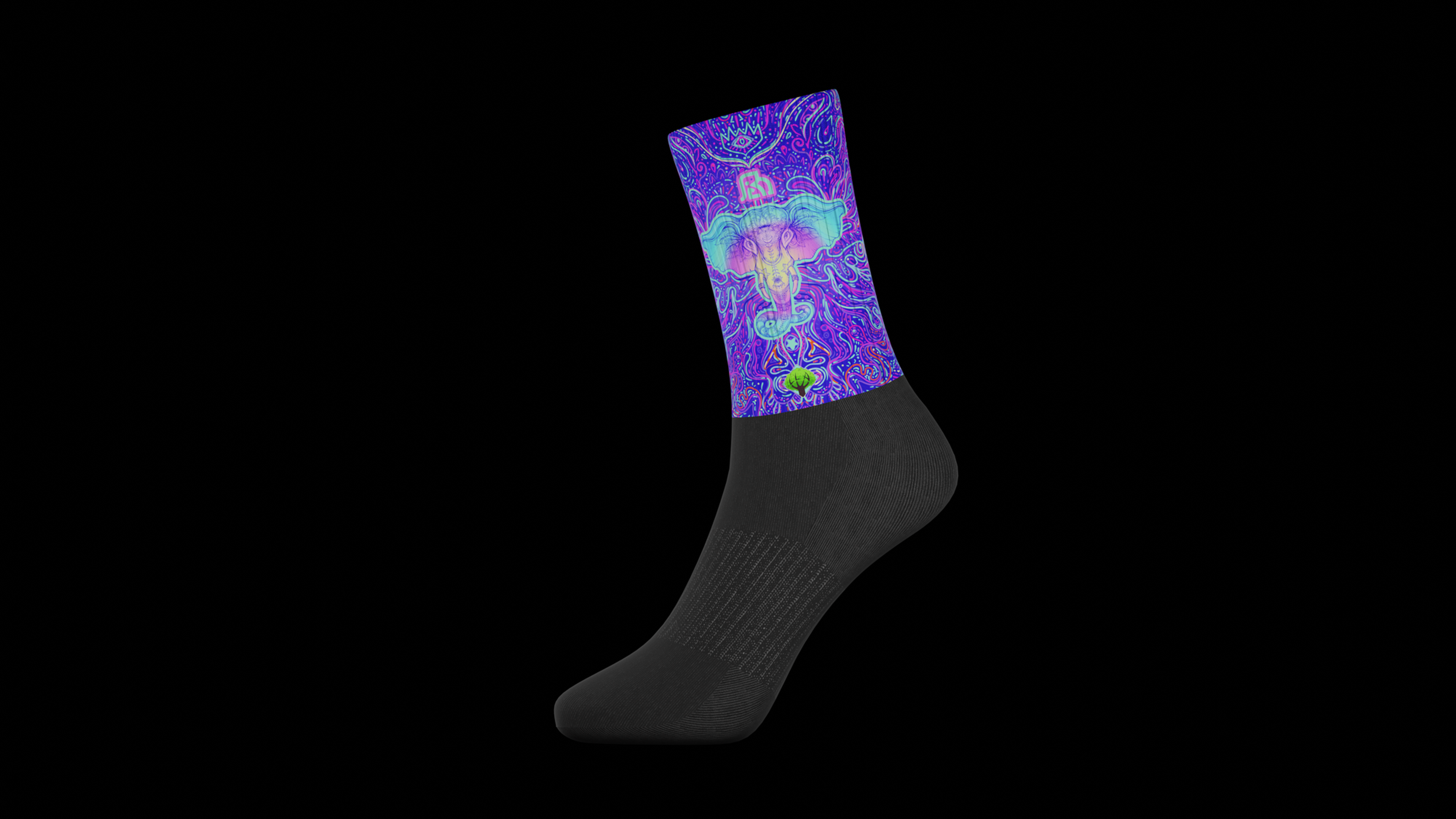 Rebecca Cox Elephant Socks