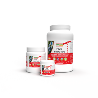 Lima Europe's GROGREEN Five Fructus Gel in all packing sizes. Part of Lima Europe Five Gel range.