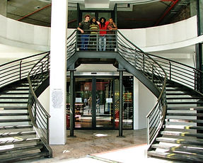 Custom floating stairs