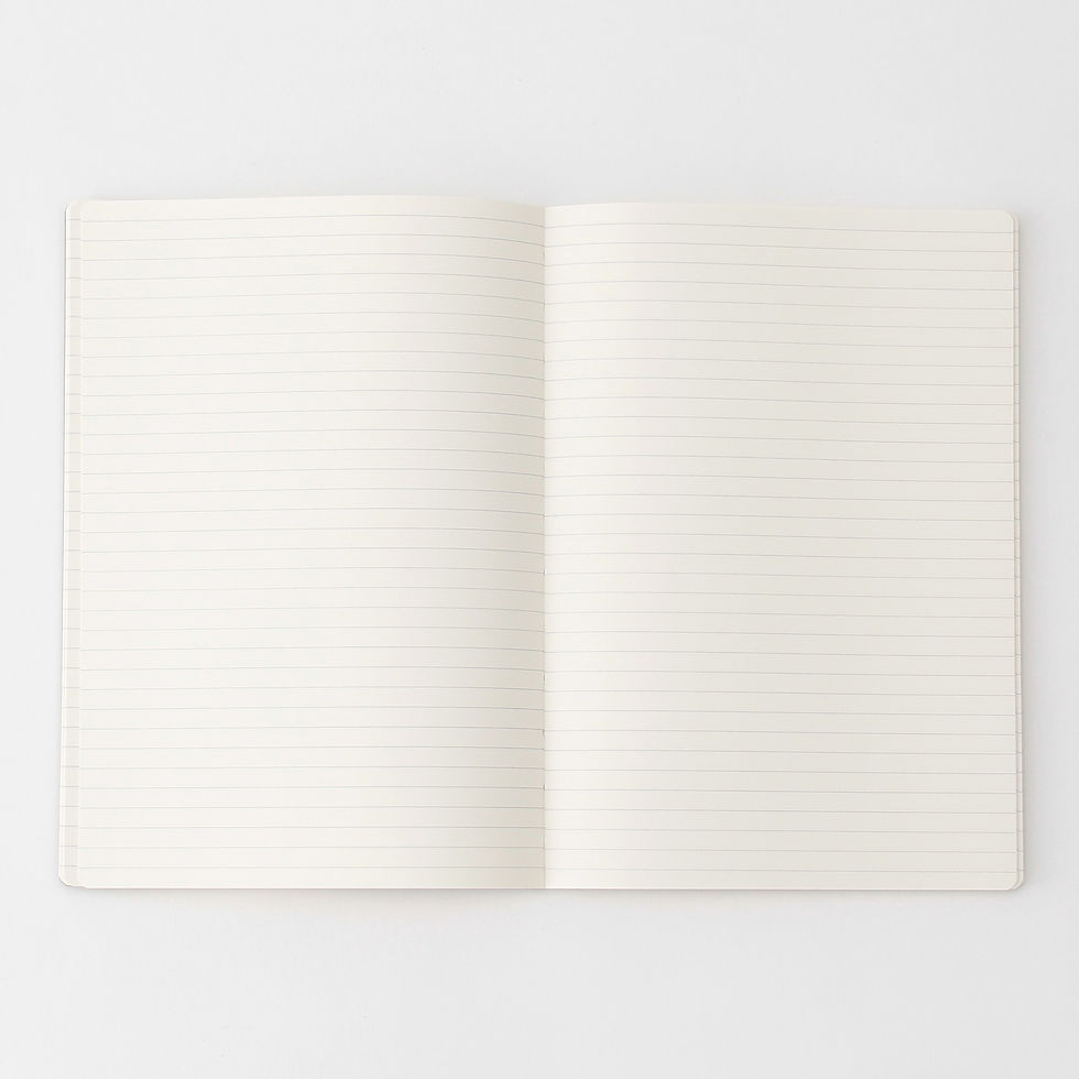 Thumbnail: Ruled Open Flat Notebook