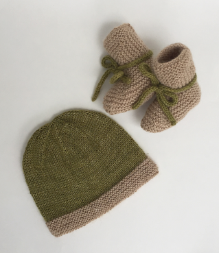 Free Pattern! Garter Stitch Baby Hat